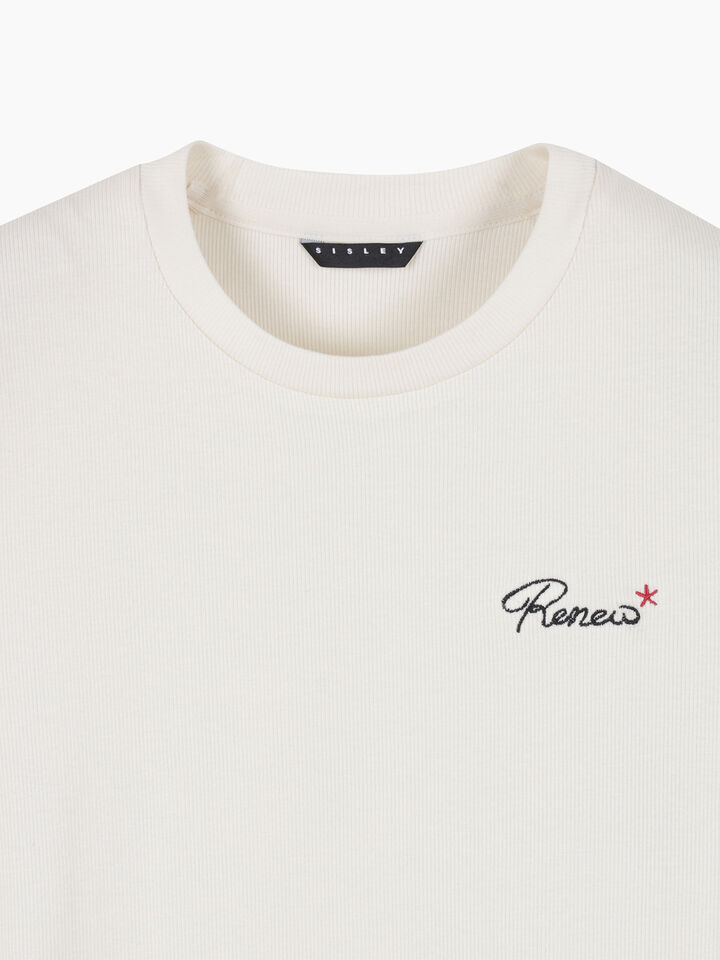 T-SHIRT - sisley k short sleeve t-shirt - Beige | Sisley K image number 4